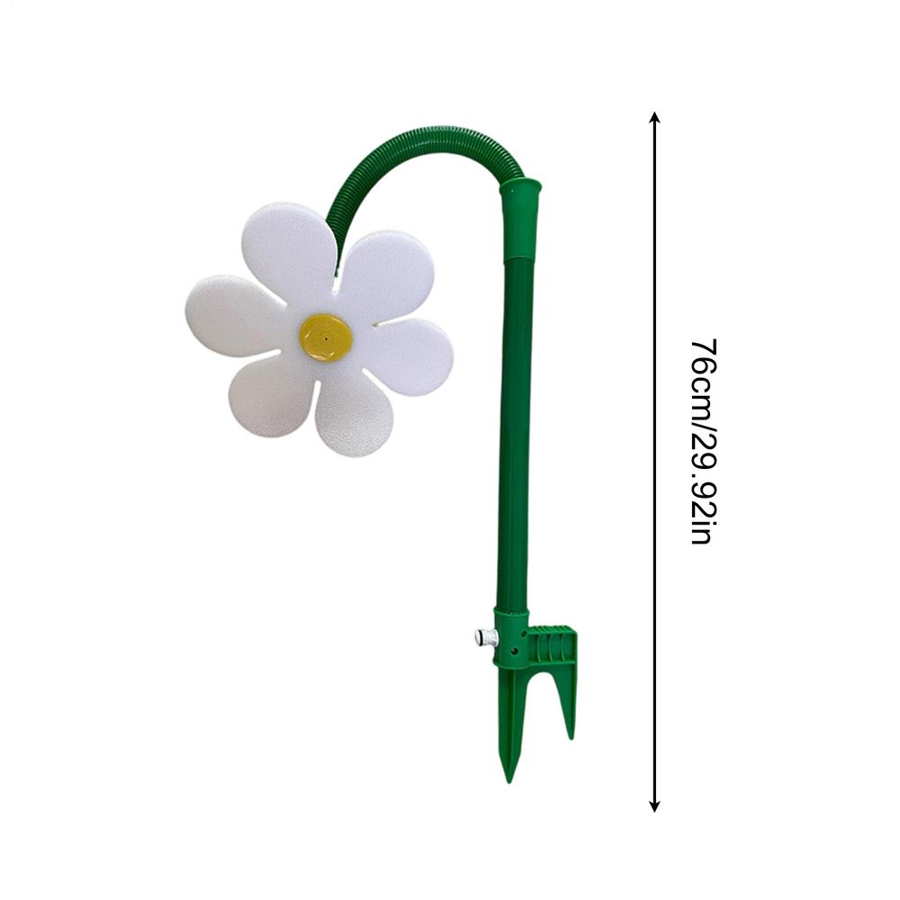 Blumensprenger für den Außengarten 360 Grad drehendes bewegliches Bewässerungswerkzeug dekorativer Crazy Daisy Sprenger für Wasserspaß