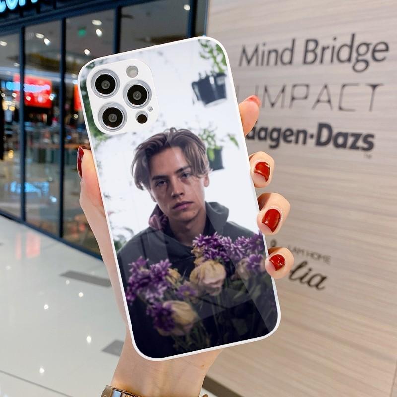 Cole Sprouse Cool Phone Case For IPhone 14 13 12 11 Pro Max X XR XS 8 7 Plus Liquid Glass Color Phone Cover