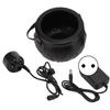 Halloween Atomizing Light Cute Spooky Black Pot Portable Halloween Ambient Light Halloween Decoration 100‑240V