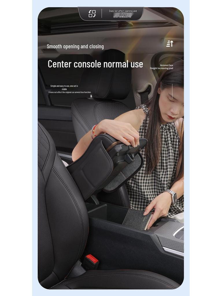 Compatible with Beijing 22 T01 armrest box cushion cover, tissue box, elbow rest, and storage.