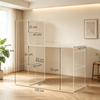 Desk with Integrated Bookshelf, Modern Desk, Versatile Work Table with Open Design for Flexible Use (only with desk)