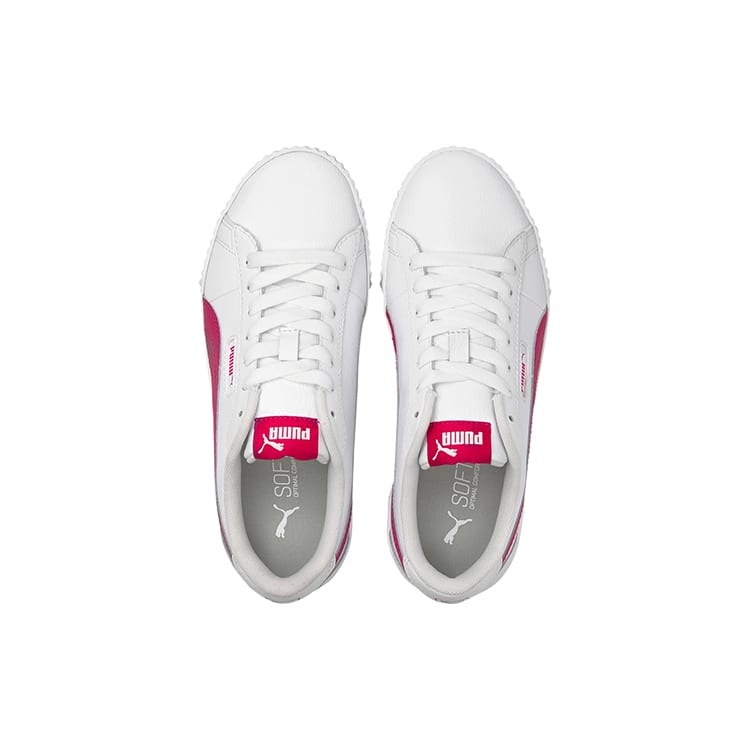 Puma Carina Crew Weiß/Rot Damen 374903-04