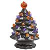 Işıklı Seramik Cadılar Bayramı Ağacı Masa Üstü Cadılar Bayramı Dekorasyonu Cadılar Bayramı Ağacı Balkabağı Işığı