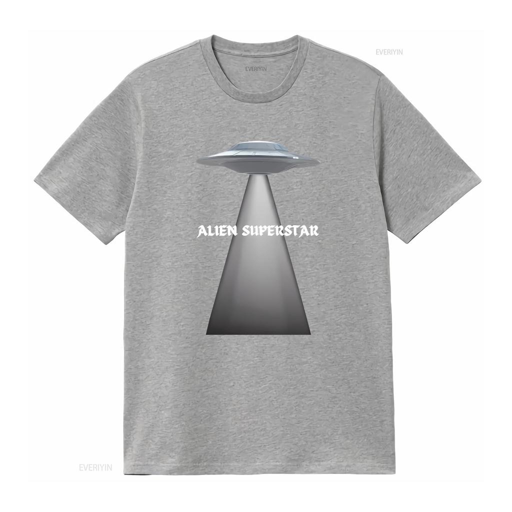 Alien Superstar T Shirt 2023 Beyonce Renaissance Tour UFO Merch vintage Washed Slightly Versatile graphic Stylish homme