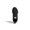 Adidas EQ21 2.0J Slip Resistant, Abrasion Resistant, Breathable Low top Kids' Running Shoes Black White GY4354