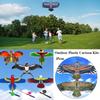 DIY Toy Large Eagle Kites 35cm Flying Bird Kites Plastic Eagle Kite  Garden Outdoor Sports