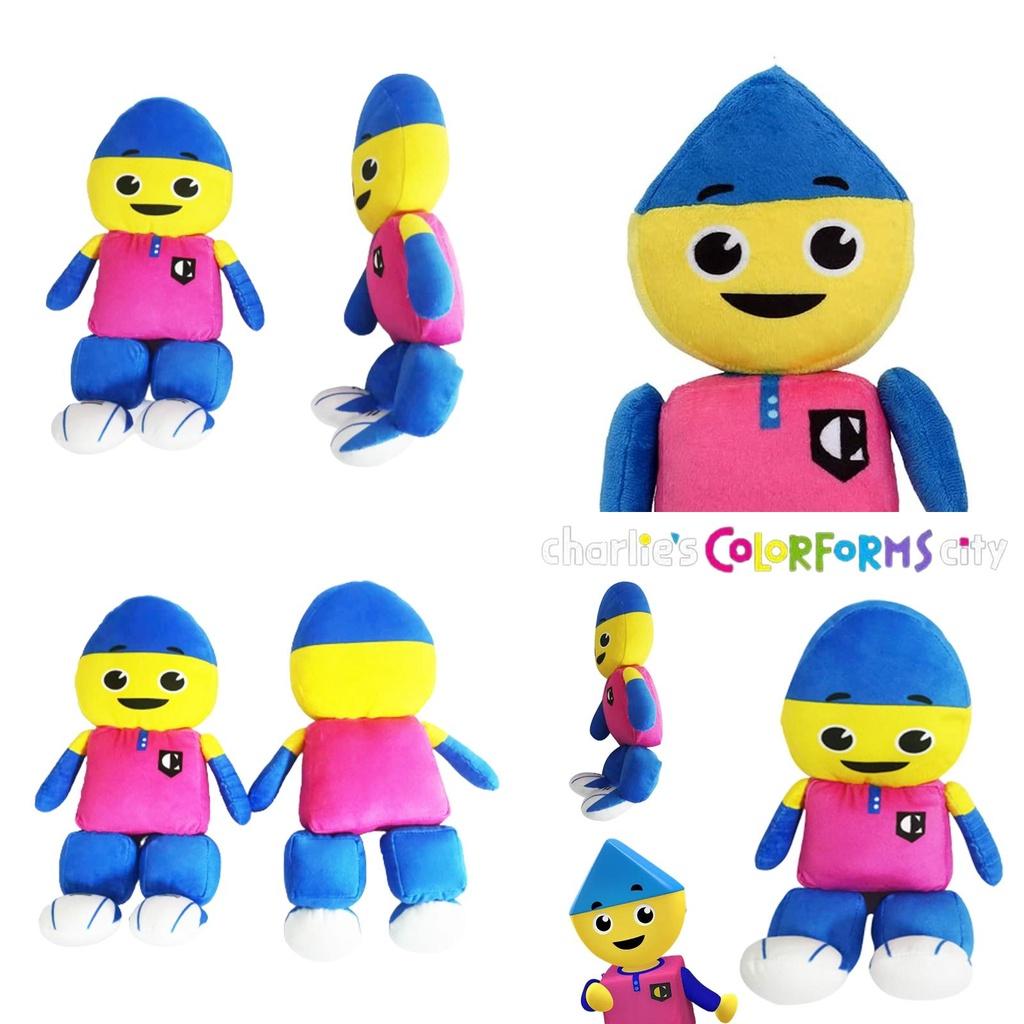 Super Morbida Bambola Peluche Charlie's Colorforms City Giocattolo Per Bambini Regalo di Natale Decorazione per la Casa