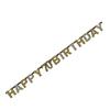 Amscan Happy 70th Birthday Letter Banner
