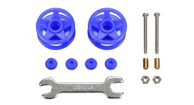 Tamiya Mini 4WD Parts 532 Plastic Rollers Blue 15532 Grade-Up No. GP.532 2-Stage Low-Friction 19-19mm