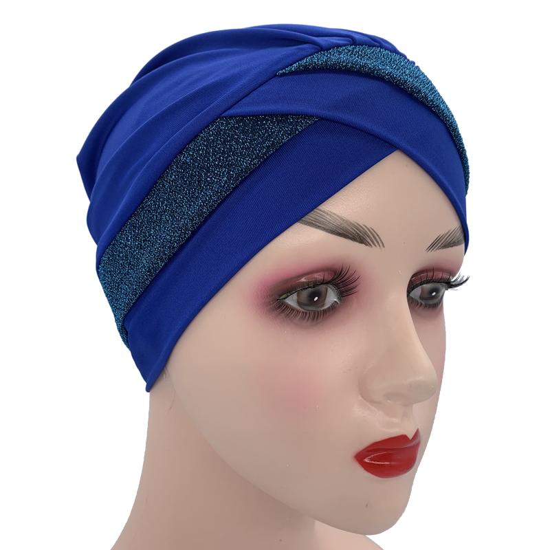 

Мусульманская женская внутренняя шапочка-хиджаб летняя шапочка-платок белого золота