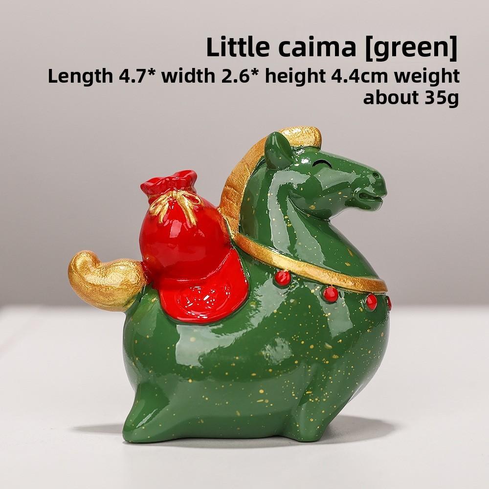 

Style Mountain Spirit Resin Car Decor Gift For Home And Office Use зелений