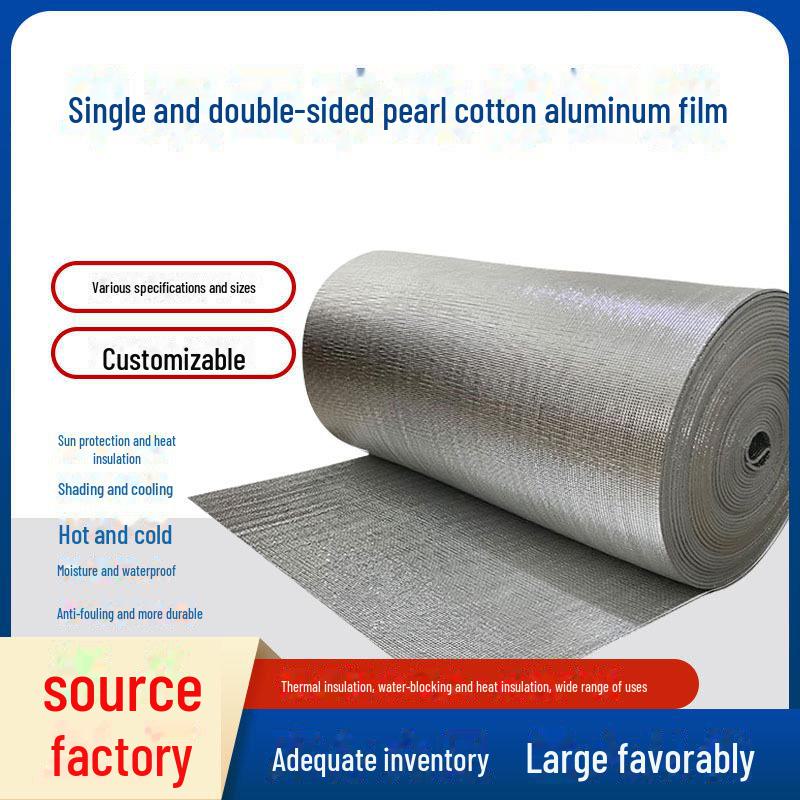 Waterproof Heat-Insulating Pearl Cotton for Pipe, Roof, and Seafood Storage with Antifreeze Aluminized Film