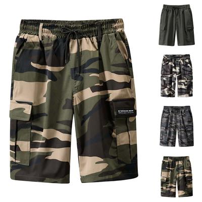 Herren Sommer Große lässige lockere Sporthose Strandshorts