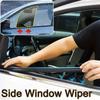 Universal Car Side Window Wiper Blade Portable Auto Glass Mist Removal Cleaning Tool Windshield Defogger Accessory