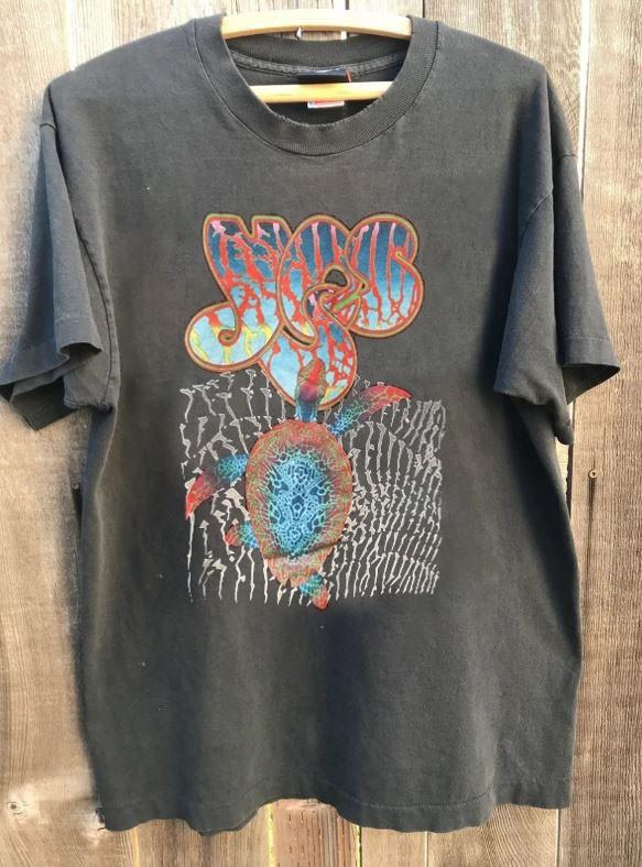 Yes Band Tour T shirt Yes Graphic Charcoal Color Unisex Shirt S5XL WA2621 XL