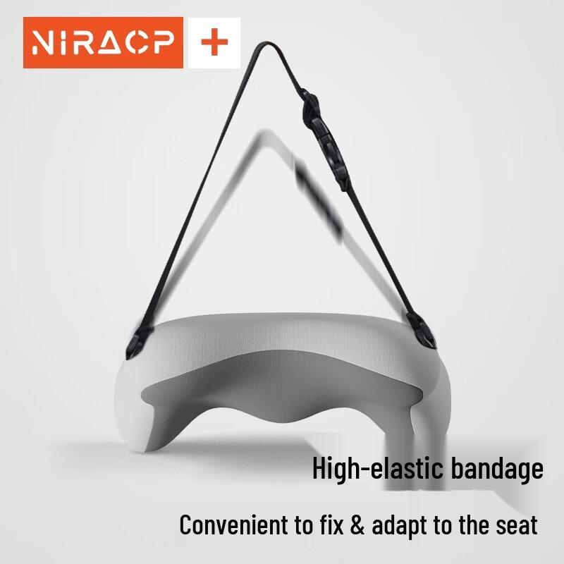 Ergonomic Memory Foam Lumbar Support Pillow for Office Chair