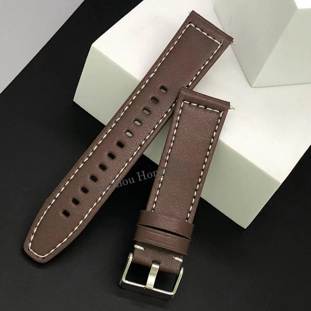 20/22mm Stylish For Casual Watch Strap For Men And Women Adjustable Strap For Xiaomi Watch Color Air S4 Pu Leather Watch Band