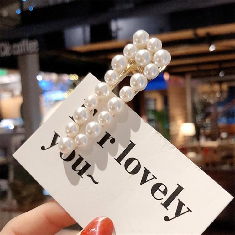 

Корейская мода Жемчужная заколка-клип утиный клюв Женская заколка для волос Аксессуары Зажим для волос Краб Заколка Украшения Заколка Головной убор