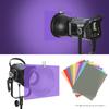 Color Gel Filter Set, 18 Gel, Flash Strobe Filter, Transparent Lighting 12 * 8.3in Plastic Sheets for LED Light Studio, Different Sheets for Amazing L