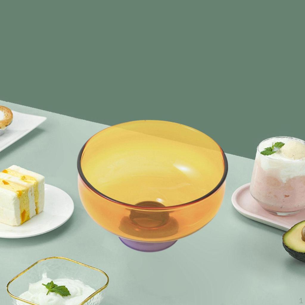 Dessertbecher, Obstschale, Parfait, Eiscreme für die Feiertage, Party, Picknick, Küche