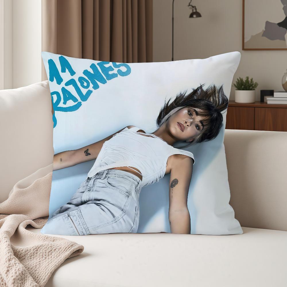 A-Aitana Singer O-Ocana Pillow Case Suitable For Bedrooms Living Rooms Cars Home Decoration