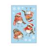 Christmas Window Sticker Removable Waterproof PVC Xmas Snowman Static Glass Cling Holiday Party Decoration Decal