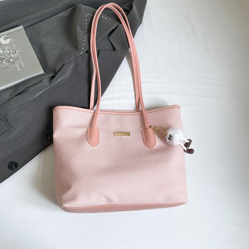Korean-style Large-capacity Underarm Bag For Women 2026 Spring New Fashion Handbag Casual Commuter Shoulder Bags For Shopping
