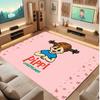 Pippi Longstocking Rug Soft Thick Non Slip Floor Carpet for Bedroom Living Room Home Decor