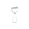 KAI T-type Peeler, Rust-resistant, All Stainless Steel, Silver, SELECT100 DH3000