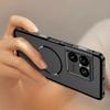 Case For Sony Xperia 1 VIII Aluminium Alloy Metal Frame Bumper Frosted Acrylic Magsafe Wireless Charging Cover