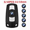 5Pcs Car Key Badge Emblem Replacement Car Key Stickers For BMW i8 Z4 Z8 X3M X4M G82 G80 F80 F87 G30 G20 G32 F40 F45 F46 E70 RDE3