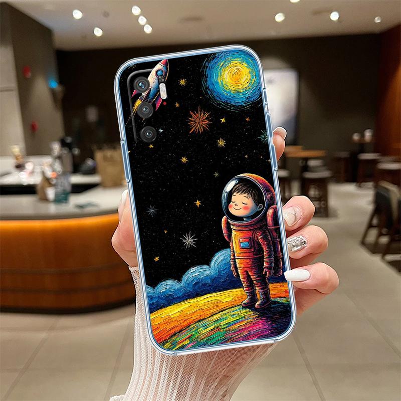 UP8 Astronaut Space Moon Case for Motorola G10 G20 G30 G31 G32 G34 G35 G41 G42 G50 G51 G52 G55 G60 G60S G62 G71 G72 G75