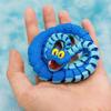 3D Printed Snake Toy Flexible Articulated Snake Model Ornament Collectible Anime Figures Fidget Toy for Kids Fans