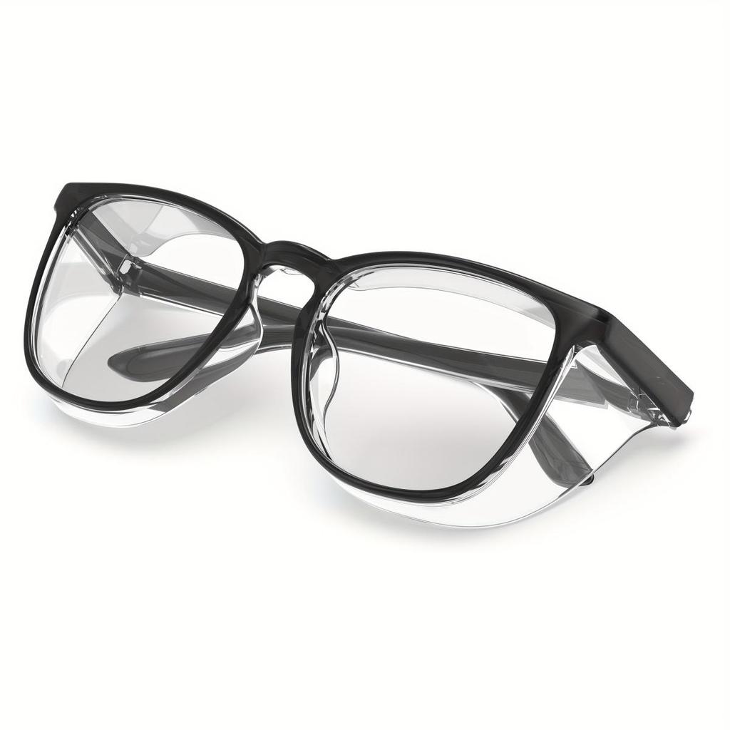 1 Pair Stylish Safety Glasses Clear Anti-Fog Anti-Scratch Anti-blue Protective Glasses For Men And Women Eyewear Accessories