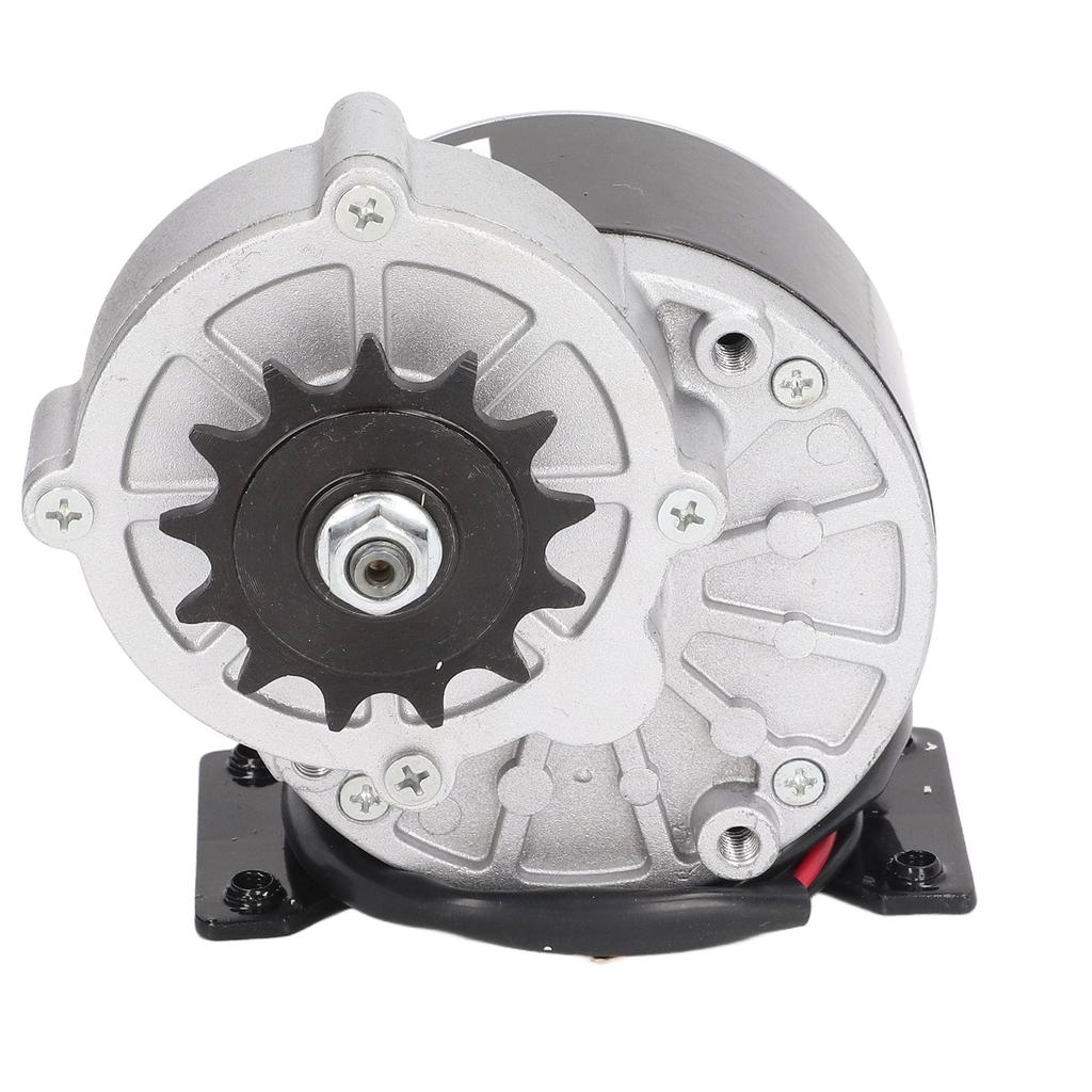 Silnik prądu stałego szczotkowy 24V 250W 13 zębów zwalniający Prądu stałego elektryczny silnik szczotkowy z podstawą do maszyn rolniczych