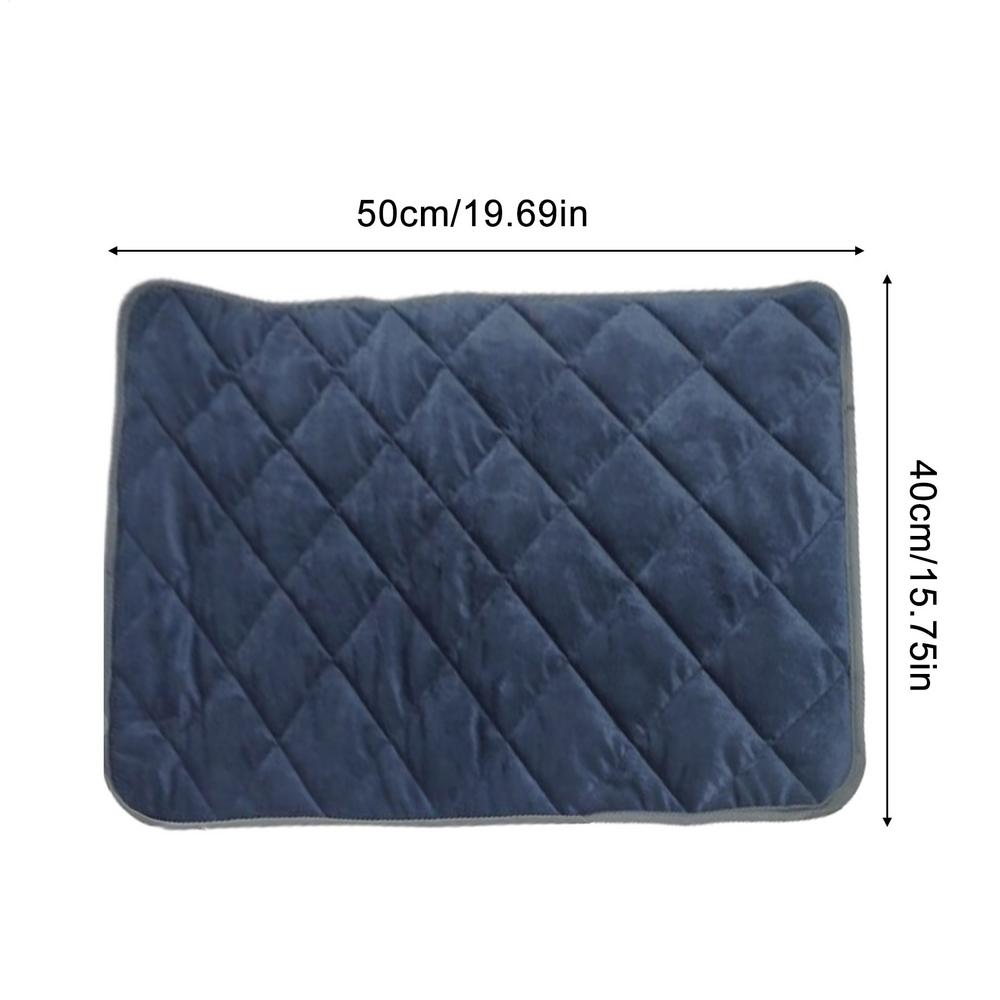 

Self Heating Pet Mat No Electricity Needed 5-Layer Self Warming Bed For Pets Dogs Cats Puppies Kittens Indoor Outdoor Home белый
