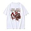 Print T-Shirt Short Sleeve 's Gothic Oversized T Shirt Male Streetwear Fashion Vintage Metal Rock Tshirt