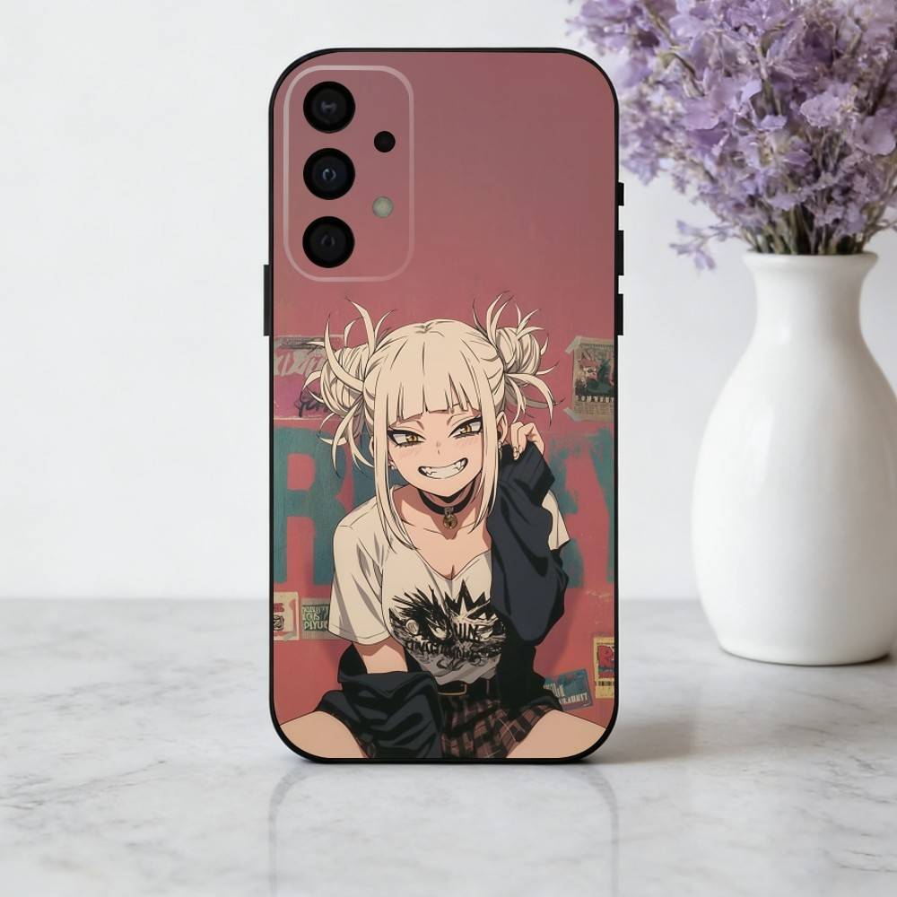 A-Anime H-Himiko-O T-Toga Phone Case For Samsung Galaxy A73,A72,A71,A70,A53,A52,A51,Soft Silicone Black Cover