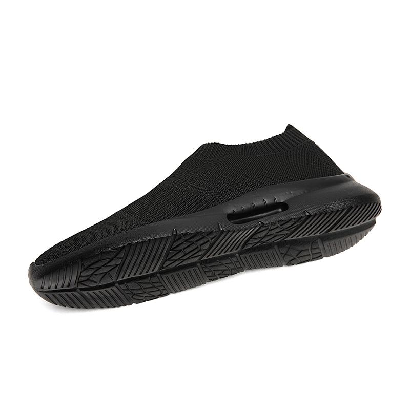 Mode Fujeak Plus Size 38-46 Halkfria Loafers Bekväma Ultralätta Casual Herrsneakers Utomhus Andningsbara Promenadskor för Män