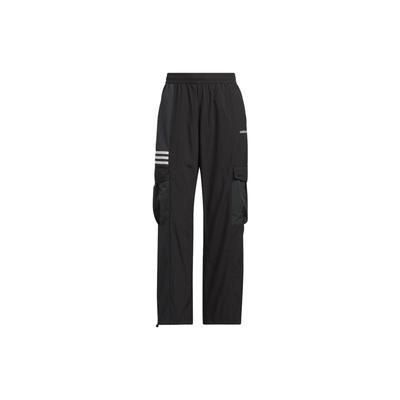 Originals Exclusives – Gestreifte Trainingshose mit Farbblockdesign Damen Unterteile Schwarz IU4815
