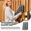 Solar Outdoor Wall Lights, Up & Down Solar Powered Lighting, IP65 Fence Light For Yard/Pool/Porch/Patio/Railing