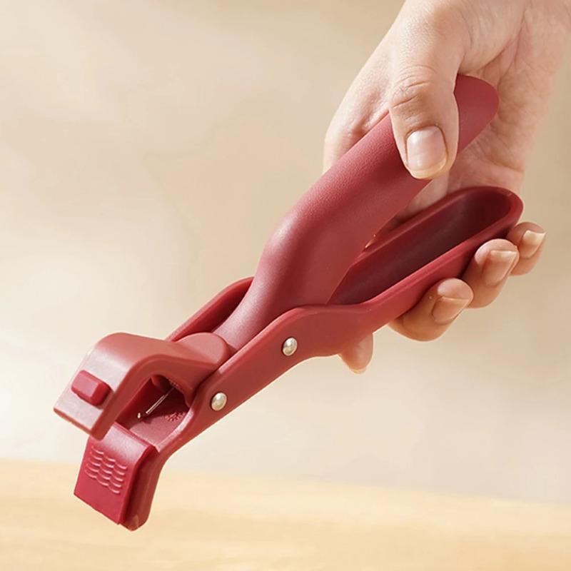 Hot Plate Gripper Clips Holder Tongs Bowl Holder Pot Clip For Moving Hot Plate Bowls Pizza Pan Air Fryer Microwave Oven