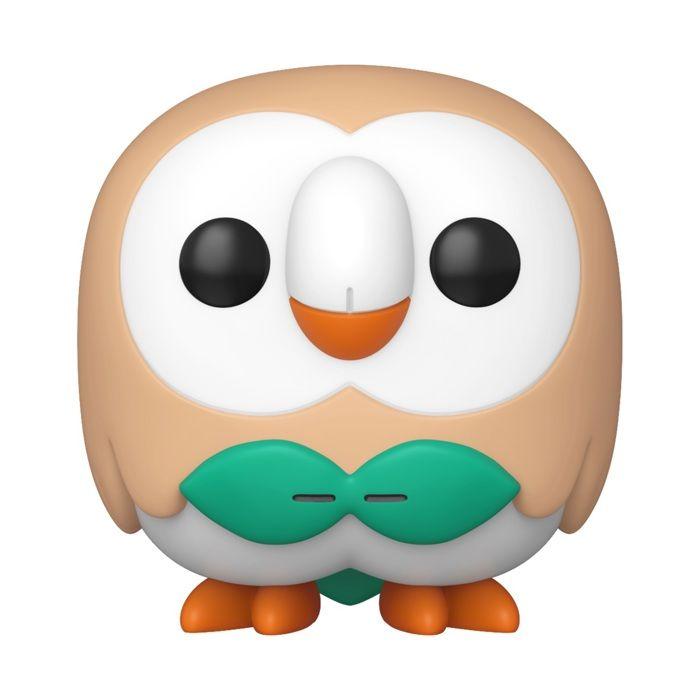 Figurine POP! - FUNKO - Rowlet - 9 cm - Bej - Colecție oficială Pokémon