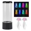 Aquarium LED Lamp Multi-Color Fake Fish Tank Lamp Portable Night Light Desktop Decor