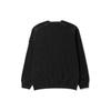 Stone Island FW22 Loose Fit Solid Color Crew Neck Sweatshirt Men sweatshirt Black 771561720-V0029