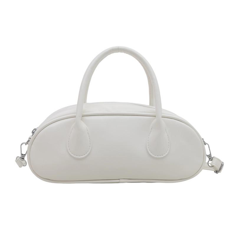 2025 Korean version of hand-carried baguette bag niche high-end PU small handbag trendy and versatile new model