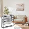 Wall Mount File Holder 4-Tier File Storage Rack Space-saving Mail Paper Organizer For Documents Multifunctional Folder Holder