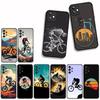 for Samsung Galaxy A55 A56 A25 A36 A54 S8 S9 S21 S20 FE A53 A13 A12 A14 A33 A70 A71 A51 A21S Case Mountain Bike Cycling art