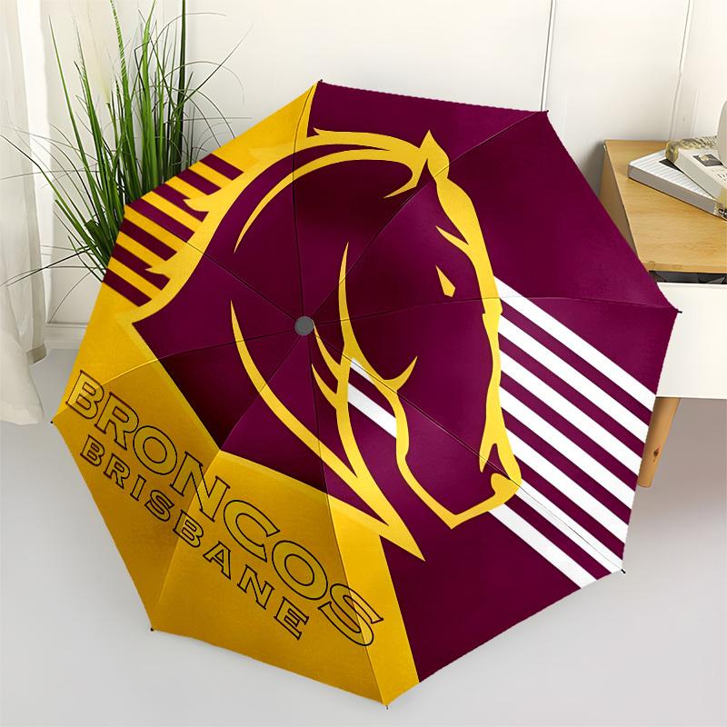 

Broncos, Brisbane Automatic Opening and Closing, 8 rib Structure Portable Umbrella, Suitable for Men and Women in All Seasons Perfect Gift