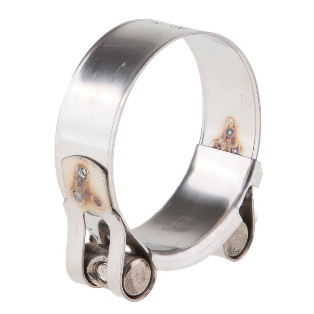 Stainless Steel Exhaust Sleeve Clamps Clip Replace for Motorcycles  Exhaust